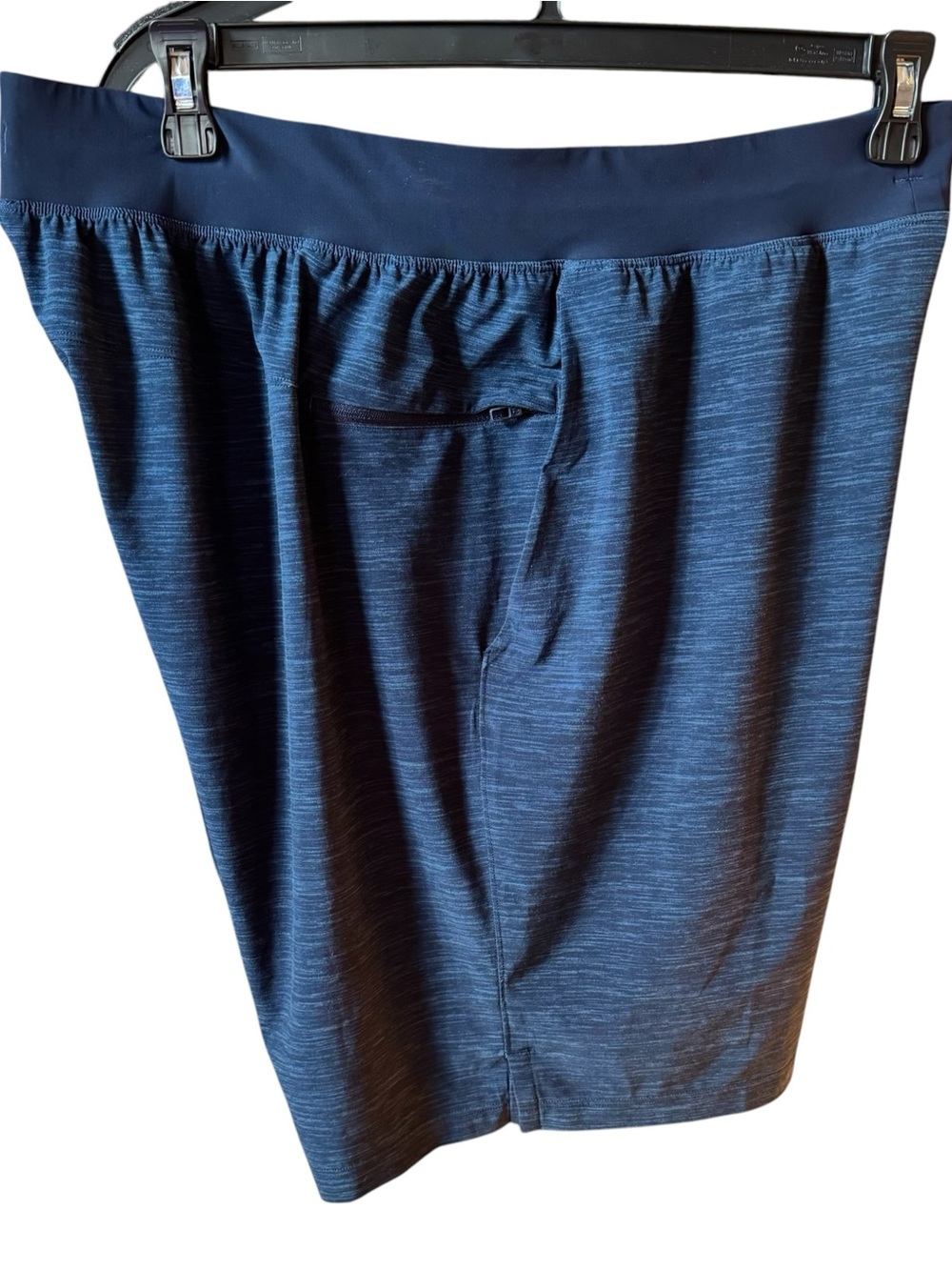 Lululemon T.H.E. Shorts Size XL Mens Heather Navy Linerless Gym Athletic - Picture 3 of 6